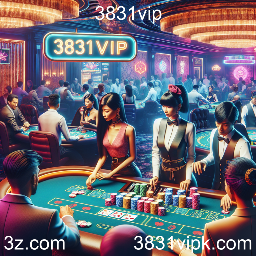 A Experiência do Cassino Ao Vivo no 3831vip